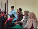 Suasana Prosesi Wisuda Santri TK/TPA se Kecamatan Barebbo